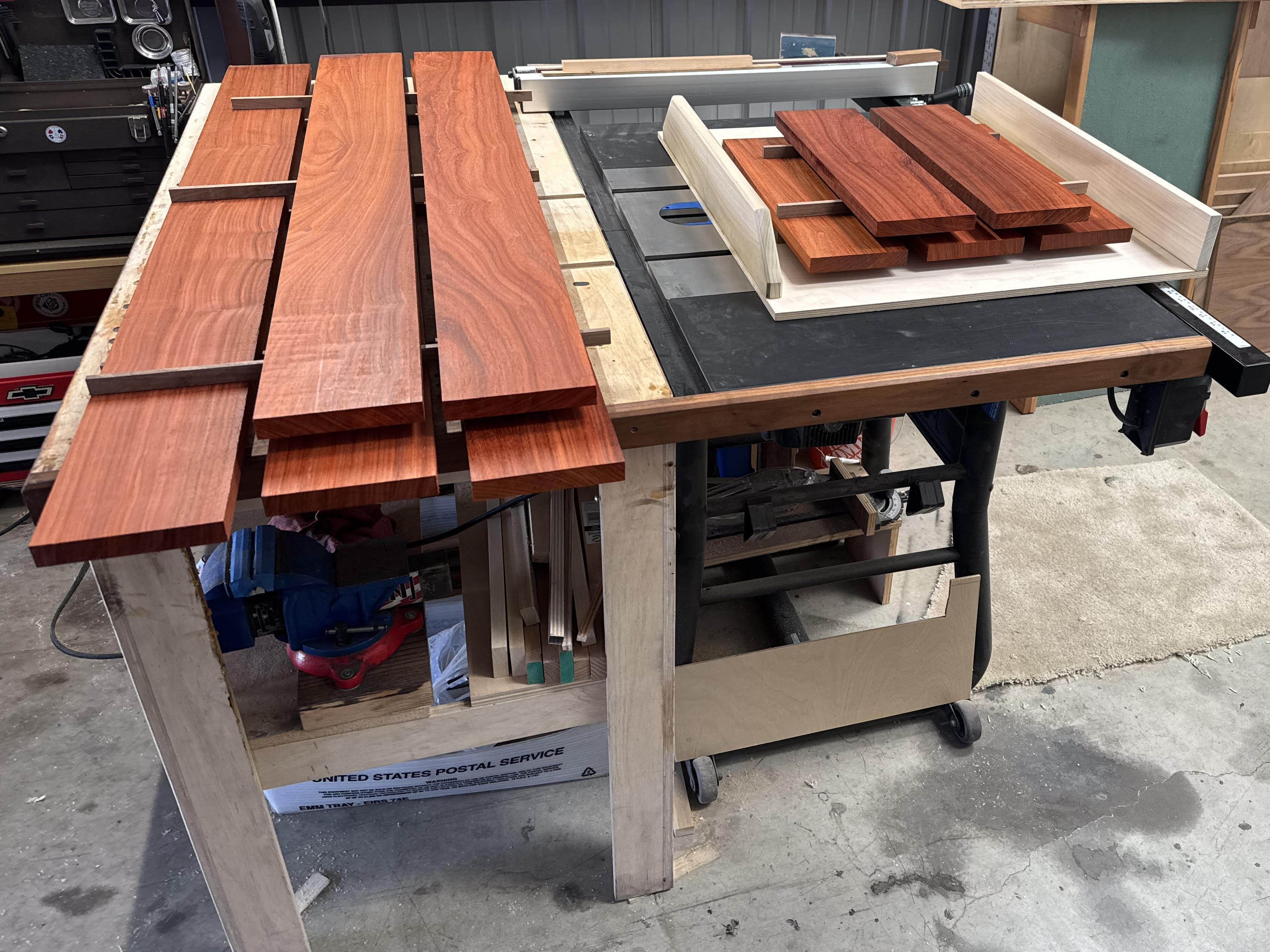 Wood board selection for custom enclosure work