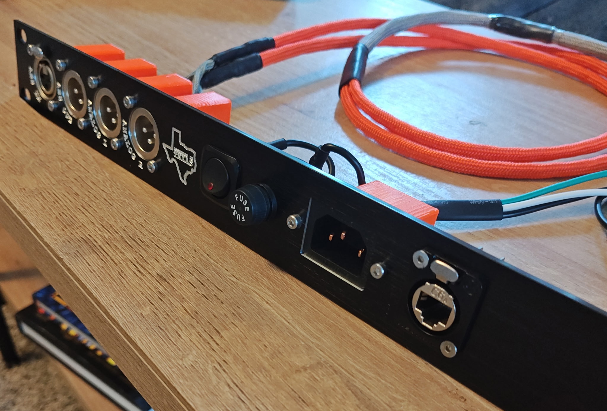 AES FPGA Streamer & DAC I/O panel