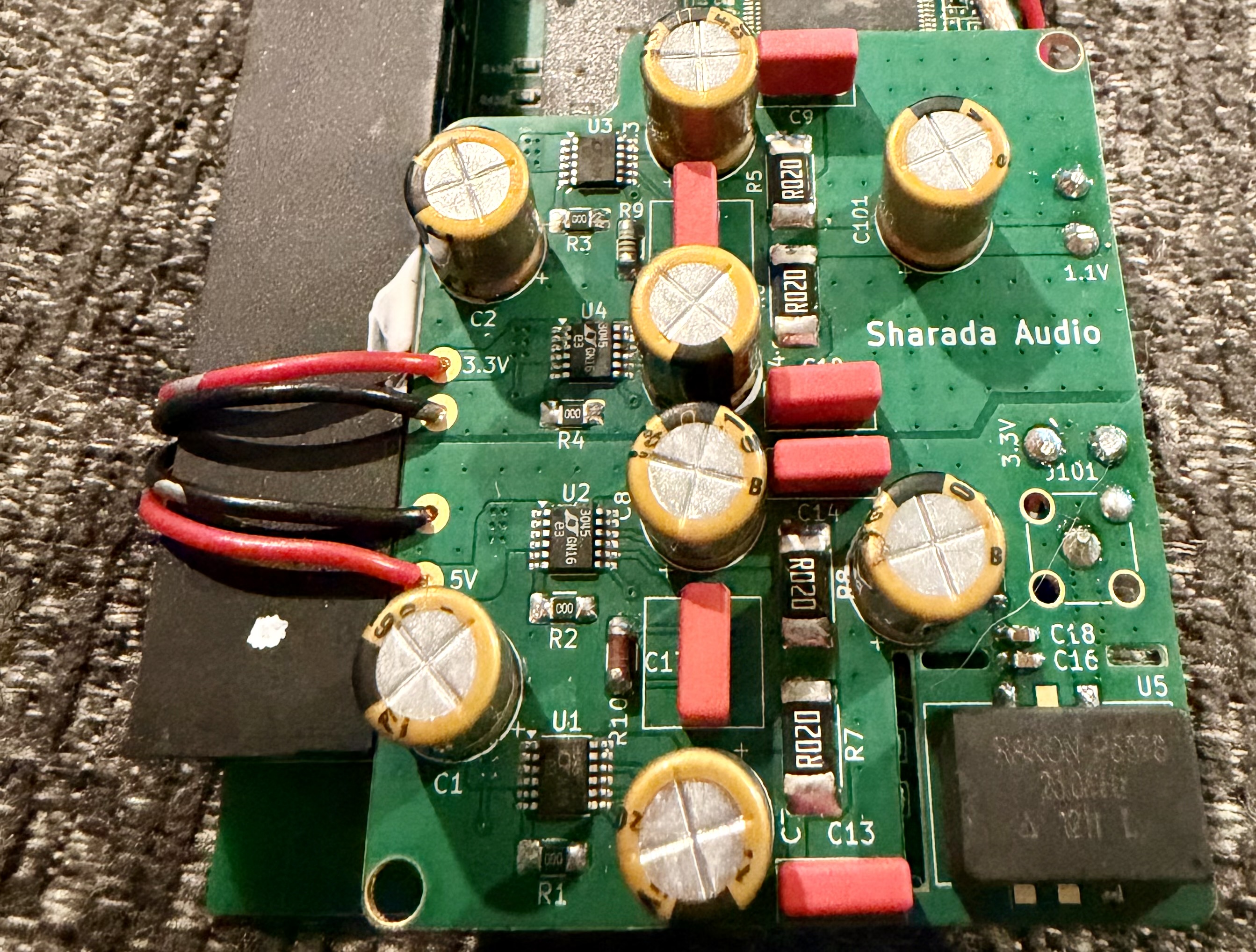 Ethernet Regenerator board view