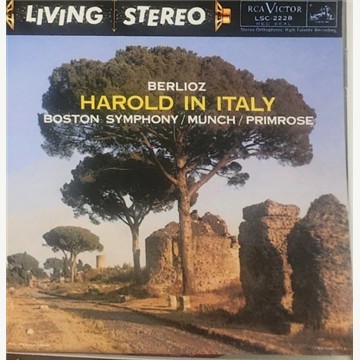 Berlioz: Harold in Italy CD cover
