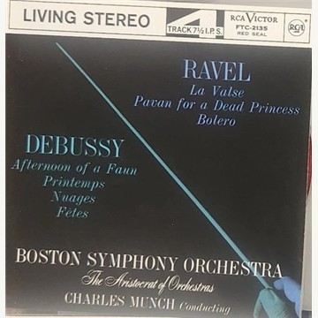 Debussy: La Mer / Ravel: La Valse / Pavan for a Dead Princess / Bolero CD cover