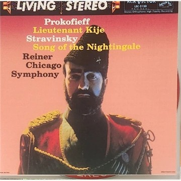 Prokofieff: Lieutenant Kije / Stravinsky: Song of the Nightingale CD cover