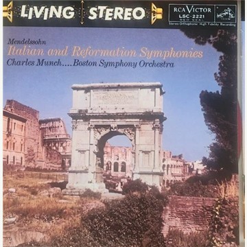 Mendelssohn: Italian and Reformation Symphonies CD cover
