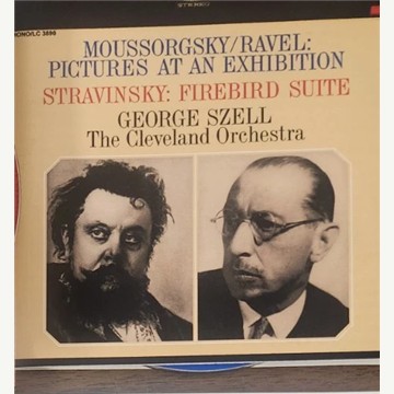 Mussorgsky/Ravel: Pictures at an Exhibition / Stravinsky: Firebird Suite CD cover