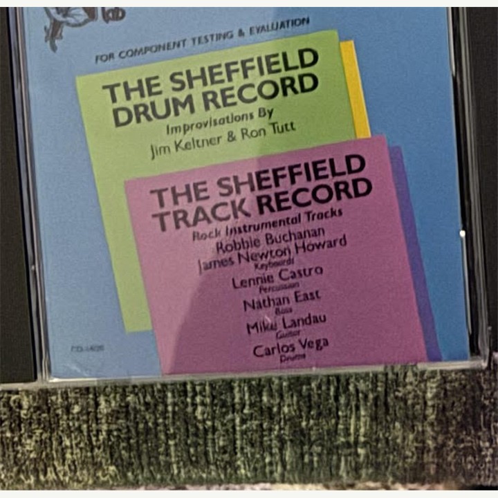 The Sheffield Track Record / The Sheffield Drum Record CD cover