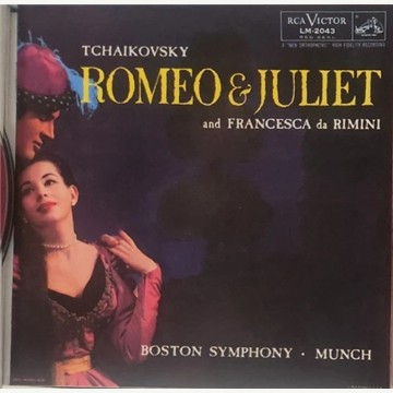 Tchaikovsky: Romeo and Juliet / Francesca da Rimini CD cover